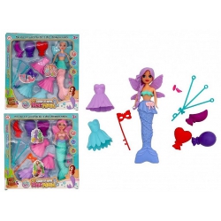 COFFRET POUPEE SIRENE 20 CM