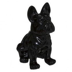 CHIEN CERAMIQUE EDEN H 22 NOIR