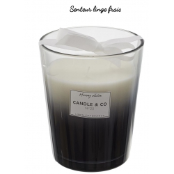 BOUGIE PARFUMEE VASE NOIR...