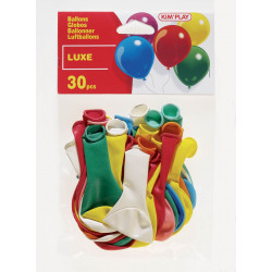 PAQUET DE 10 BALLONS ANNIVERSAIRE DE BAUDRUCHE