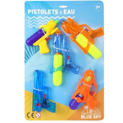 CARTE DE 5 PISTOLETS A EAU