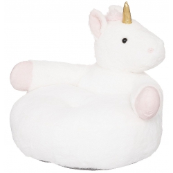 FAUTEUIL PELUCHE LICORNE