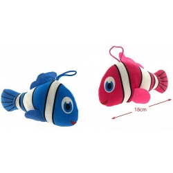 PELUCHE POISSON CLOWN 18 CM