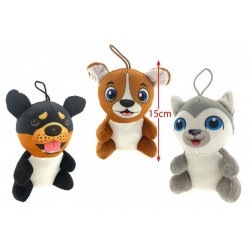 PELUCHE CHIEN 15 CM