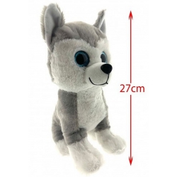 PELUCHE HUSKY 27 CM