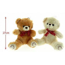 PELUCHE OURS FLOT 27 CM