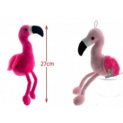 PELUCHE FLAMANT ROSE 27 CM