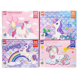 PUZZLE 24 PCS LICORNE