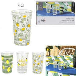 COFFRET 3 VERRES SHOOTER 4 CL