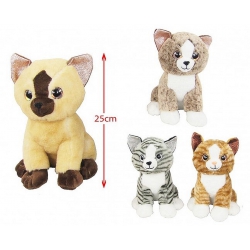 PELUCHE CHAT 25 CM