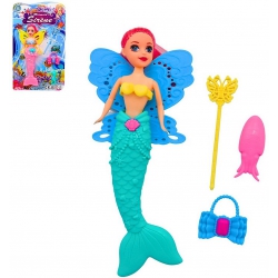 POUPEE SIRENE AILES 20 CM