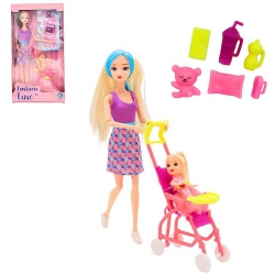 COFFRET POUPEE FASHION 29 CM