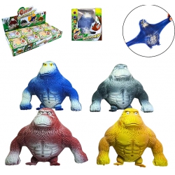 STRECHY GORILLE 13 CM