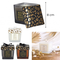 BOUGIE PARFUMEE CARRE 8 CM...