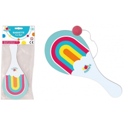 RAQUETTE TAPE BALLE BOIS 23 CM