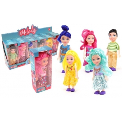 POUPEE 15 CM COLOR ARTICULEE