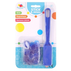 RAMASSE AVEC 100 JETONS...