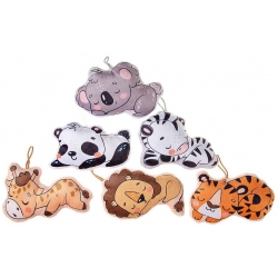 PELUCHE ANIMAUX ZOO 15 CM