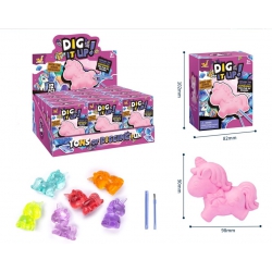 COFFRET LICORNE FOSSIL 10*8 CM