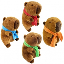 PELUCHE CAPYBARA ECHARPE 55 CM