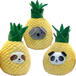 PELUCHE ANANAS ANIMAUX 70 CM