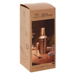 COFFRET COCKTAIL GOLD INOX...
