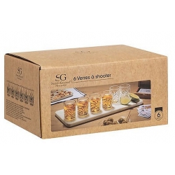 COFFRET DE 6 VERRES SHOOTER...