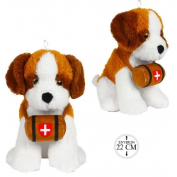 PELUCHE ST BERNARD ASSIS 23 CM