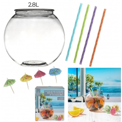 BOCAL A COCKTAIL 4 PAILLES...