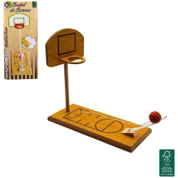 JEU DE BASKET EN BOIS 24*10 CM