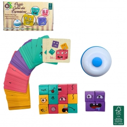JEU EN BOIS CUBES...