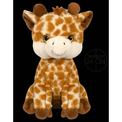 PELUCHE GIRAFE 24 CM ASSISE