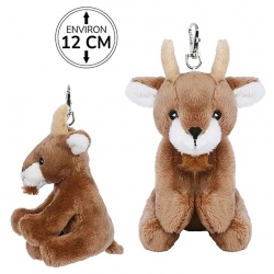 PELUCHE PORTE CLE BOUQUETIN...