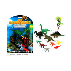 DINOSAURES ASSORTIS 11 PIECES