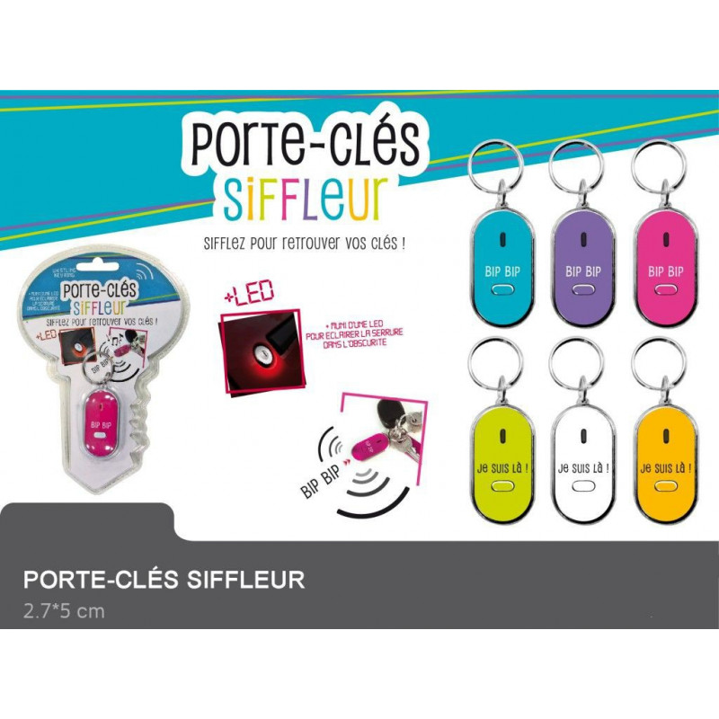 PORTE CLES SIFFLEUR