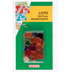 CARTON LOTO RIGIDE BLEU X500