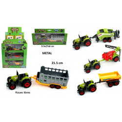 TRACTEUR METAL 21.5 CM