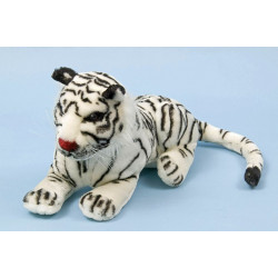 PELUCHE TIGRE BLANC 40 CM