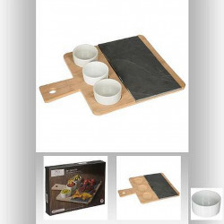 SET APERITIF PLATEAU ARDOISE