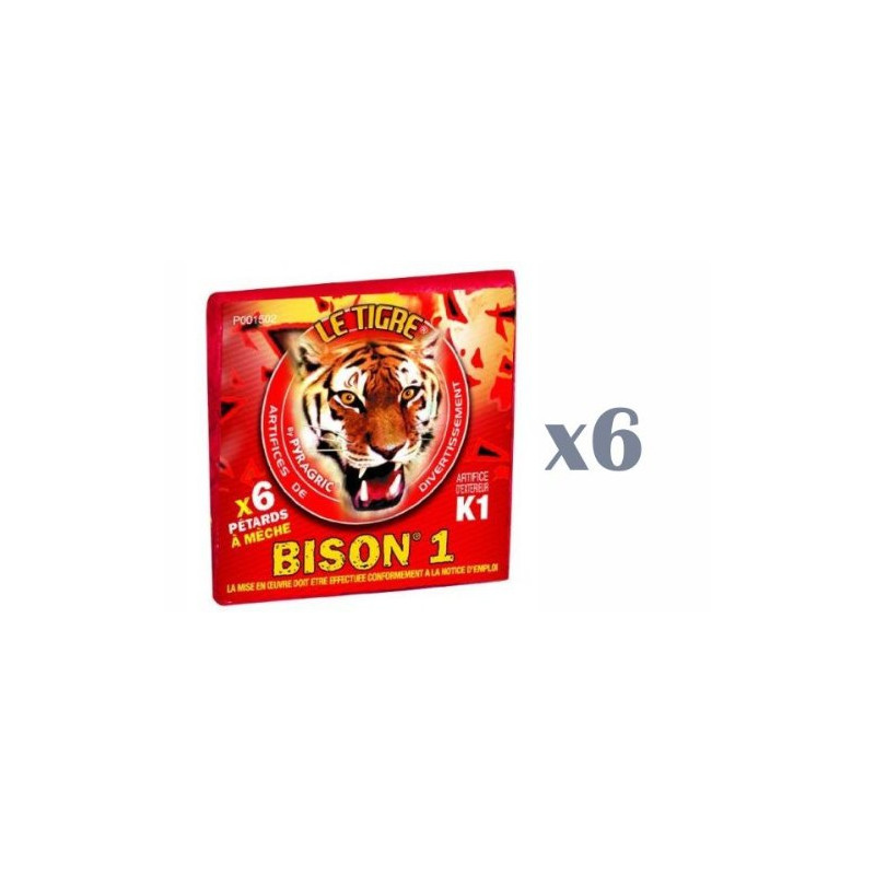 PETARDS A MECHES LE TIGRE BISON 1