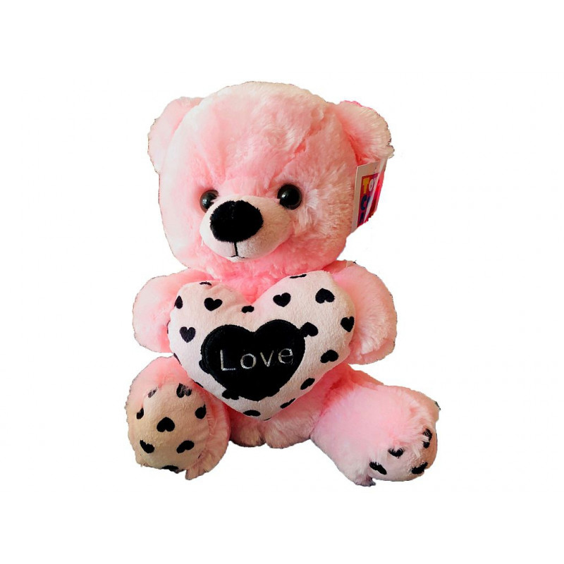 ours en peluche avec coeur