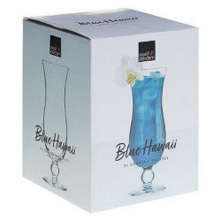 COFFRET 4 VERRES BLUE HAWAI...