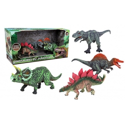 COFFRET DE 4 DINOSAURES 12 CM