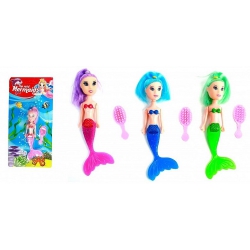 POUPEE SIRENE 14CM ARTICULEE