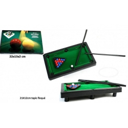 JEU BILLARD 21X12 CM