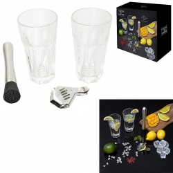 SET A MOJITO 4 ACCESSOIRES