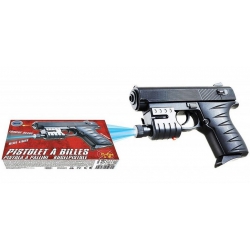 PISTOLET BILLES 15 CM LAMPE...