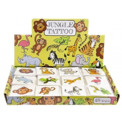 SACHET DE 12 TATOUAGES ZOO