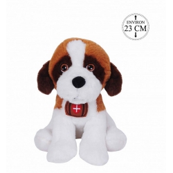 PELUCHE ST BERNARD 23CM