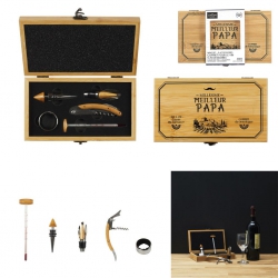 COFFRET BAMBOU POUR LE VIN